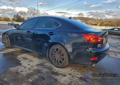 2007 Lexus Is 250 z USA, uszkodzony, nr VIN JTHCK262572010192